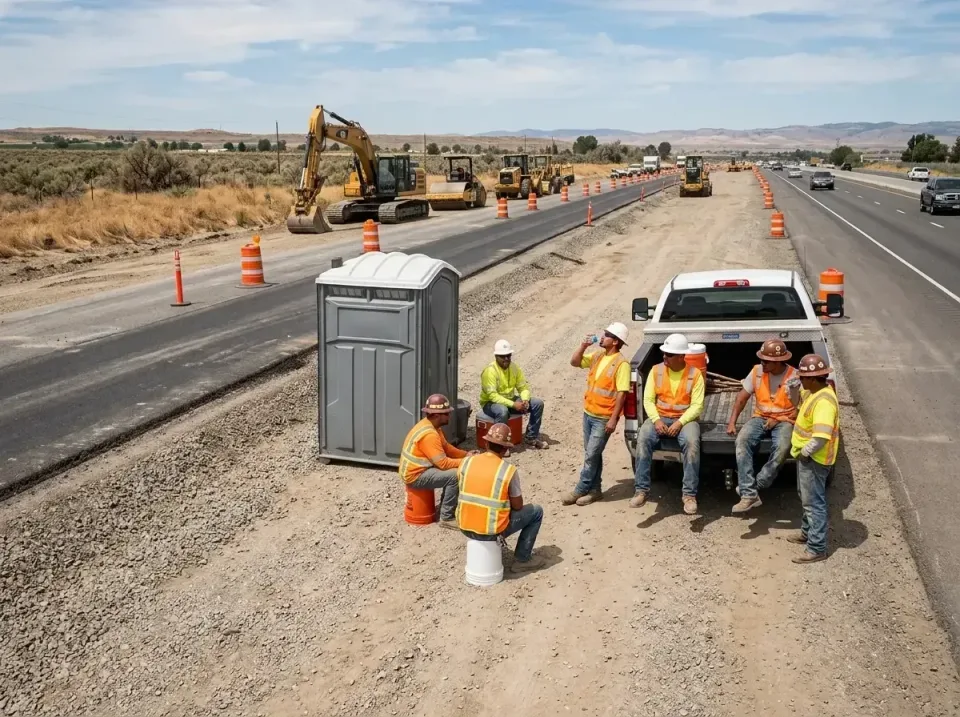 highway-road-construction-crew-007 — frequently asked questions, Porta Potty and Restroom Rentals in Tuskegee, AL